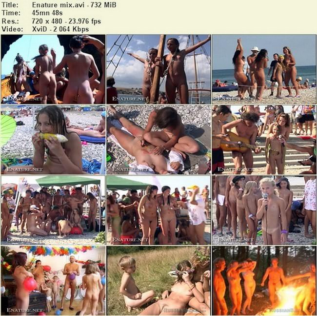Enature mix - Enature naked young nudism video [New Nudism]