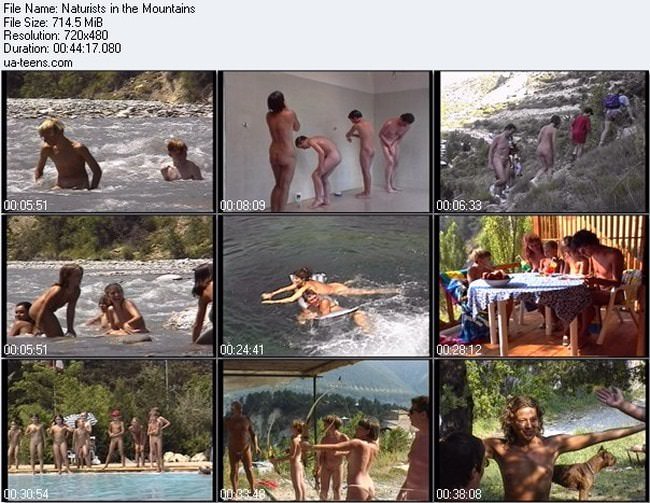 Naturists in the mountains - family nudism video | FKK videos [New Nudism]