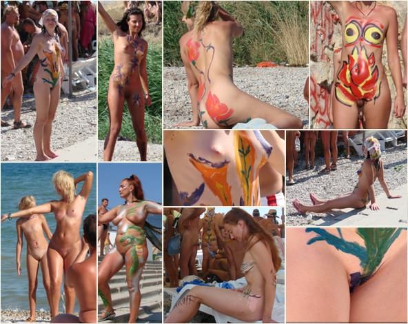 Neptune day all get ready - Naked beauty girls nudists photo [New Nudism]