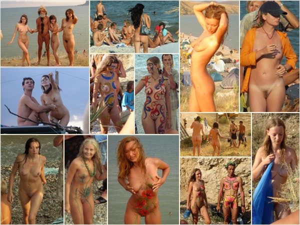 Neptune day side views - Young cute girls nudists photo [New Nudism]