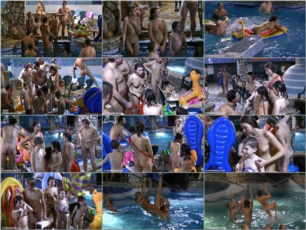 Splashing water zone - Nudism family video [vol 1] [New Nudism]