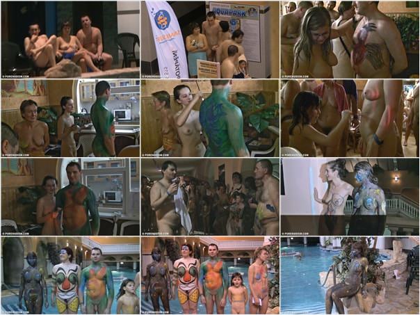 Splashing water zone - Family nudism video [vol 2] [New Nudism]