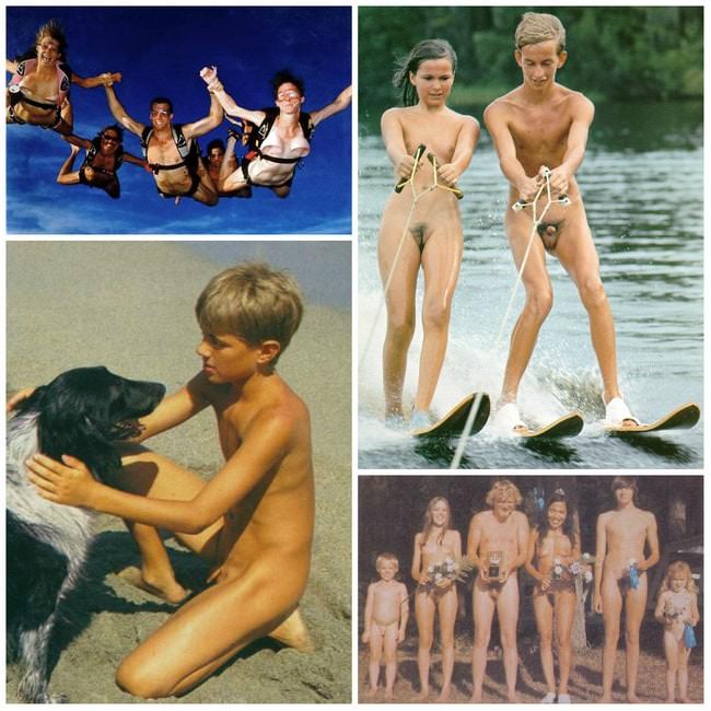 Candid photos retro nudism [New Nudism]