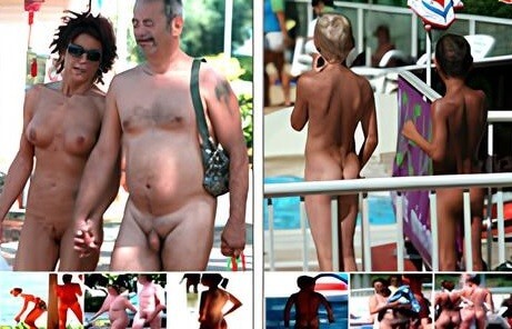 FKK water locations photo gallery - Naturists love movement and activity