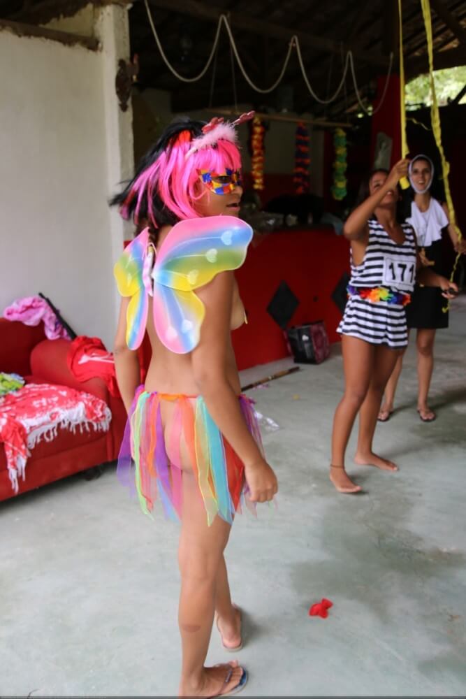 Tropical carnival photo gallery - Nudism and naturism value harmony