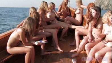 Candid HD: Nudist Boat Cruise Full HD video - Respect for one another and for the natural world are key principles of nudism and naturism