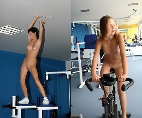 Nudists in the gym pics - Living in harmony and tranquility is the goal of naturists