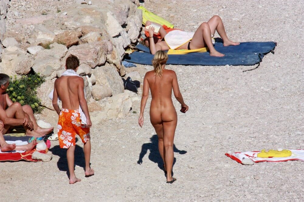European Beach Entrance pics - Core values of nudist clubs