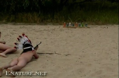 Enature - naked shoot out - A well-known naturist center
