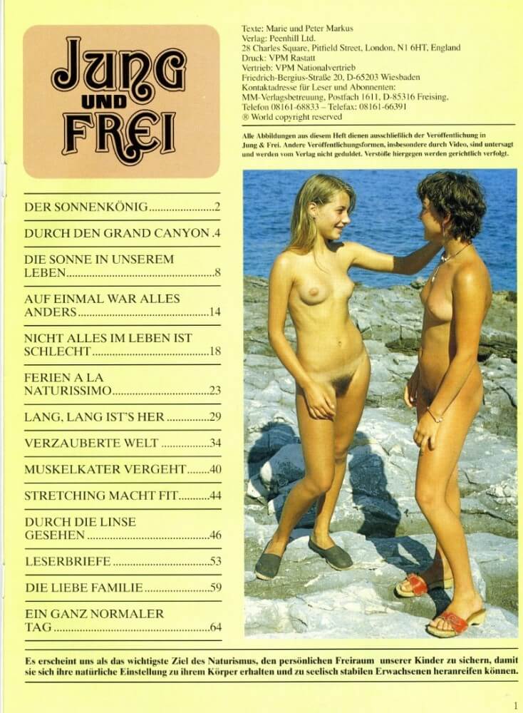 Jung und Frei Nr 76 - Nudism helps overcome complexes and fears