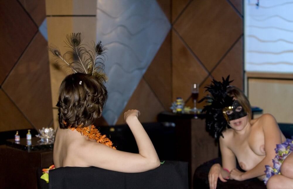 Masquerade Lounging photos - Visiting the Beach Without Clothes