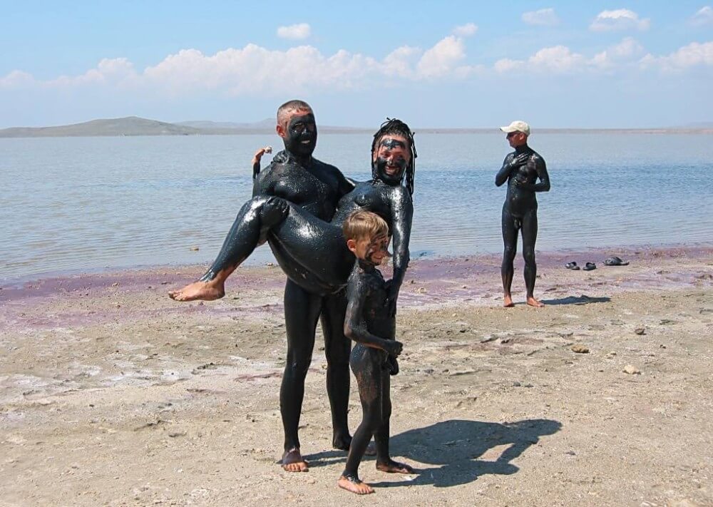Dark Mud And Clear Water pics - Nudism is part of life