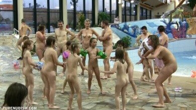 Aqua extravaganza 1 Full HD - Striving for harmony with nature—its okay to be a little naked