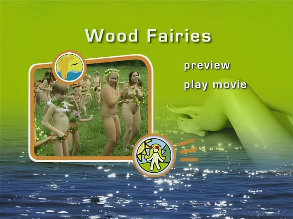 Naturist Freedom: Wood fairies - Nudists live together in nature and in groups