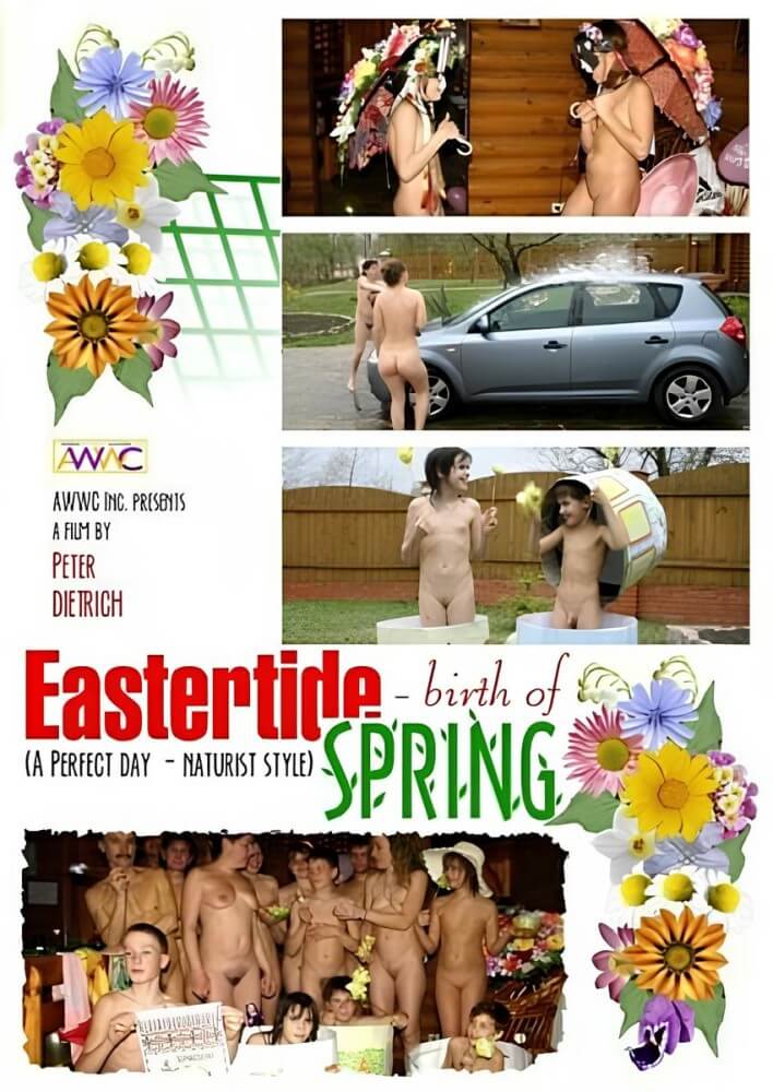 Enature - Eastertide birth of spring, AWWC, Peter Dietrich - Naturism promotes openness toward the body