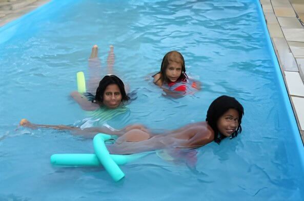 Tropic Pool Side Day - Brazil resort - Naturism helps overcome fears and insecurities