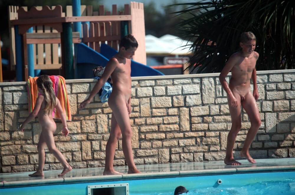 Naturist Pool Assortment photos - Nudity is a part of life without shame or fear