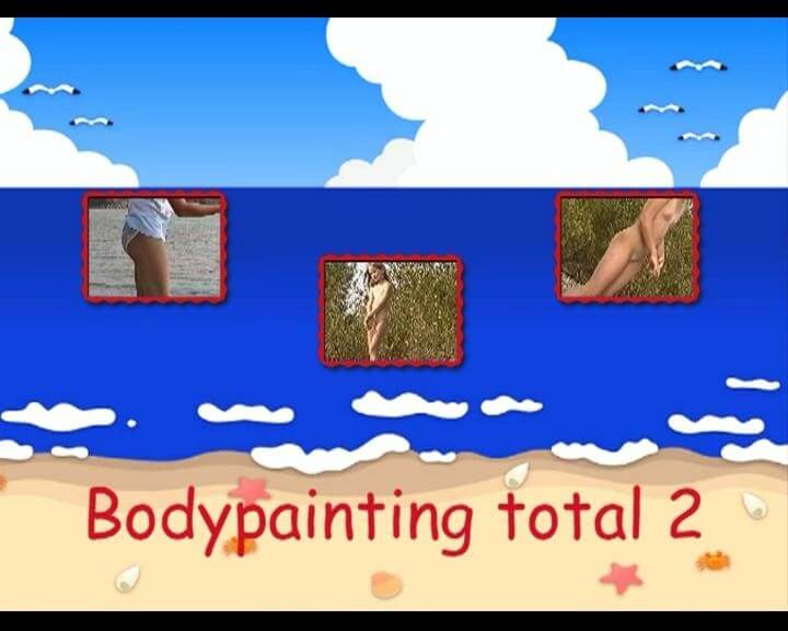 Naturistin: Bodypainting Total 2 - Getting rid of swimsuits