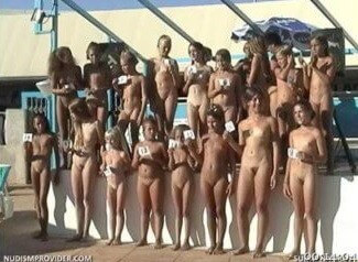 Junior Miss Pageant France video 2 - A nudist promotes tolerance and respect for others