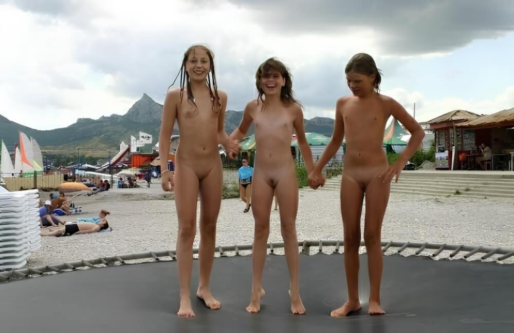Trampoline pics - Nudity as a natural part of human existence