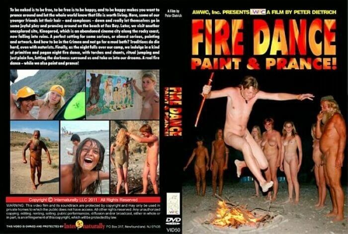 Enture, AWWC – Fire Dance, Paint and Prance! - The natural beauty of the body is revealed in nudism
