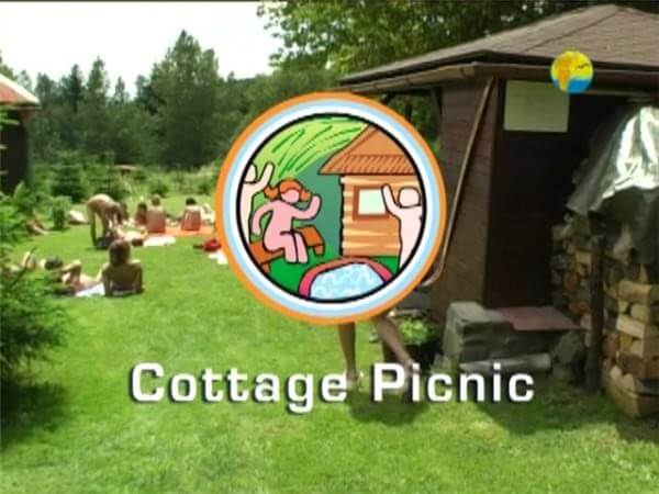 Naturist Freedom: Cottage Picnic DVD - Human nature in its original form