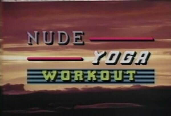 Nude yoga workout retro - Nudists live together in nature and in groups