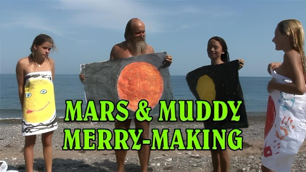 Enature - Mars and Muddy Merry-Making - Overcoming inhibitions is one of the goals of nudism