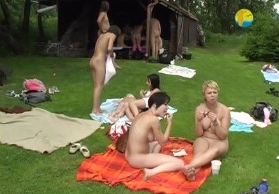 Naturist Freedom: Cottage Picnic - The underlying principle of nudism and naturism is the value of harmony and balance