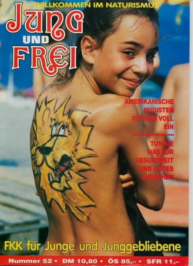 Jung und Frei Nr 52 - A nudist values the connection with nature and the human body