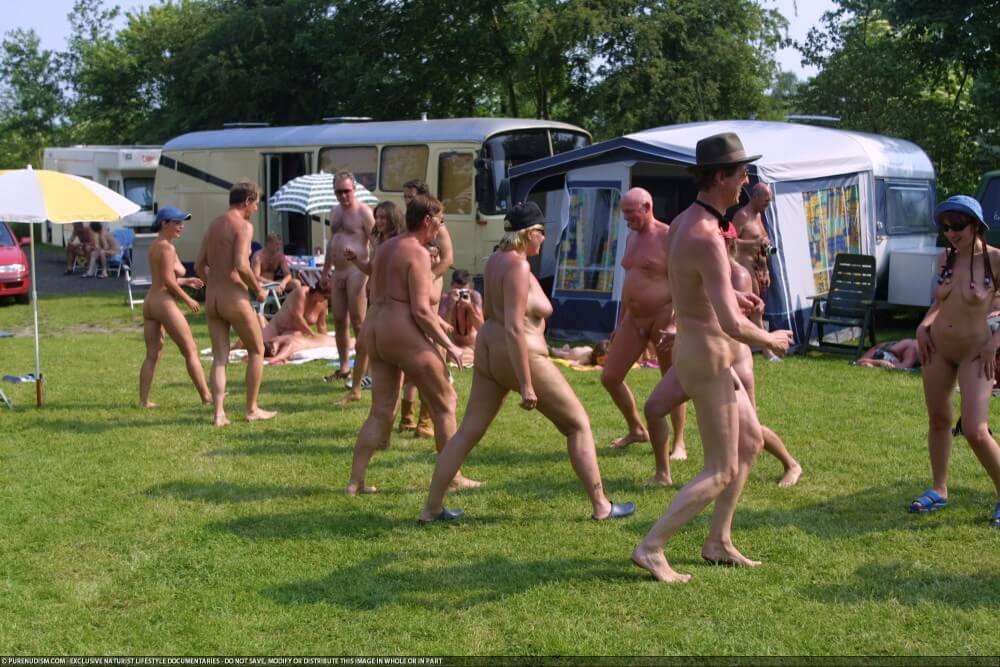 Naturism photo gallery # 53 - Clothing is also a mask for a nudist