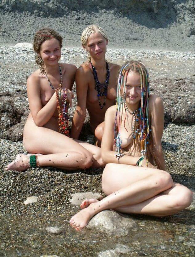 Naturism photo gallery # 49 - Ideological naturists: exclusive materials