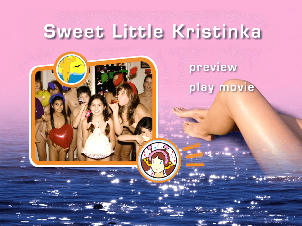 Naturist Freedom: Sweet Little Kristinka  DVD - Living freely and naturally is the dream of naturism and nudism advocates
